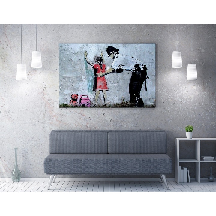 Канава Табло Търсено момиче WY39 Многоцветно, 70 x 50 см