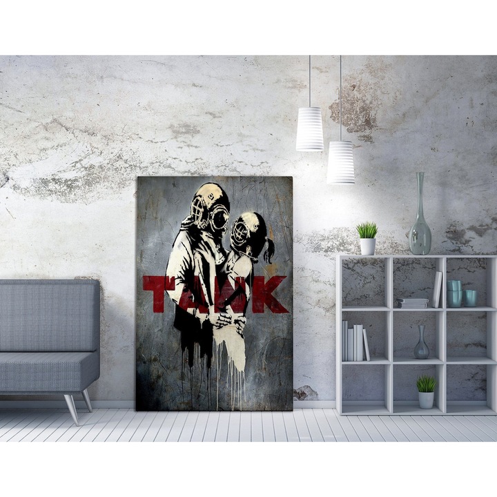 Канава Табло Tank WY11 Многоцветен, 70 x 100 см