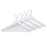 Set 4 umerase haine albe,43,5 cm