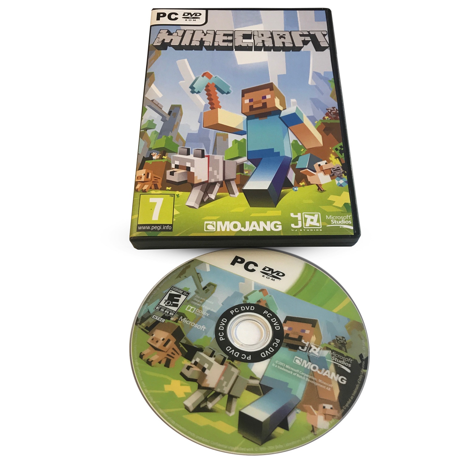minecraft for pc dvd