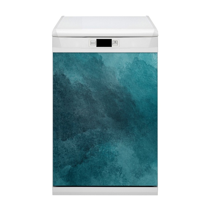 Covoras magnetic pentru masina de spalat vase, Blue Abstracere, albastru, 45 cm x 70 cm