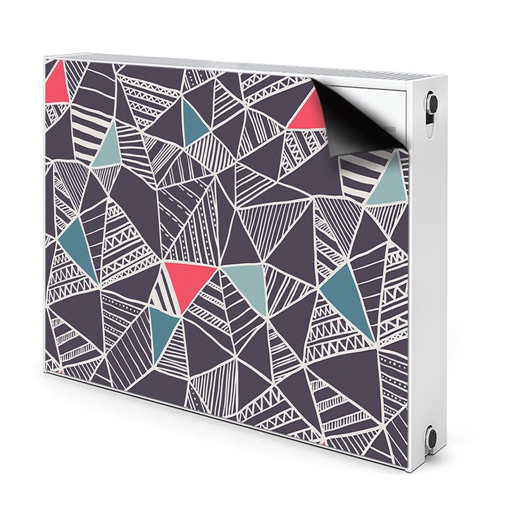Magnet decorativ, Dreptunghi, Model De Doodle, Maro, 90 cm x 60 cm, 010220260040000030624