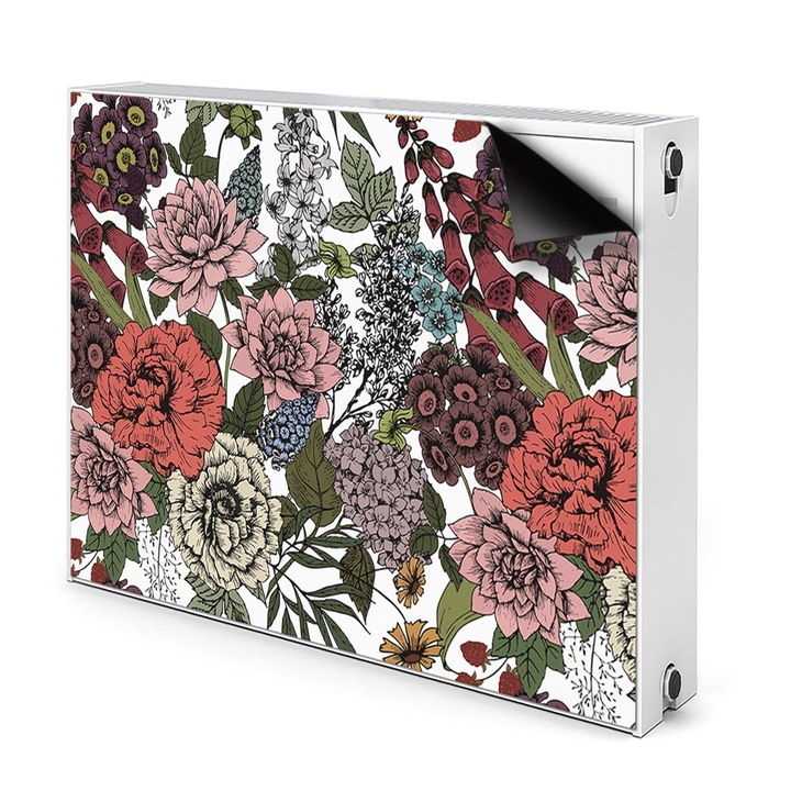 Magnet, magnet, Toamna, rosu, 80 cm x 60 cm