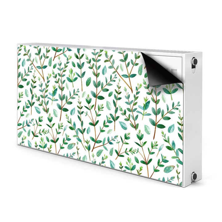 Magnet, magnet, Crengi verzi, verde, 110 cm x 60 cm