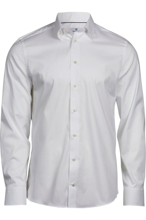 Tee Jays férfi ing, fehér, Fehér