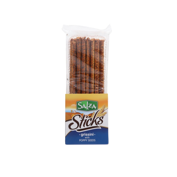Grisine sticks cu mac Salza, Bax 12 buc x 220 g