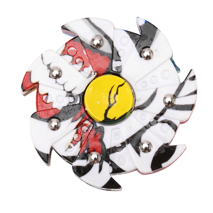 1 бр. Модерен спинър за върха на пръста, стоманени топчета, с лагер за облекчаване на стреса, EDC играчка за ръце Фокус #2