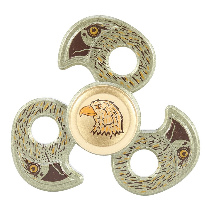 1 бр. Модерен спинър за върха на пръстите, стоманени сачмени лагери за облекчаване на стреса, EDC играчка за ръце #2 бронз