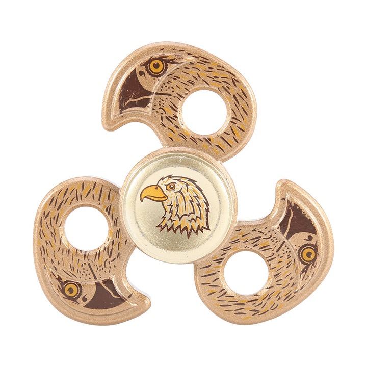 1 бр. Модерен спинър с лагер от стоманени топчета за облекчаване на стреса EDC играчка за ръце #1 розово злато