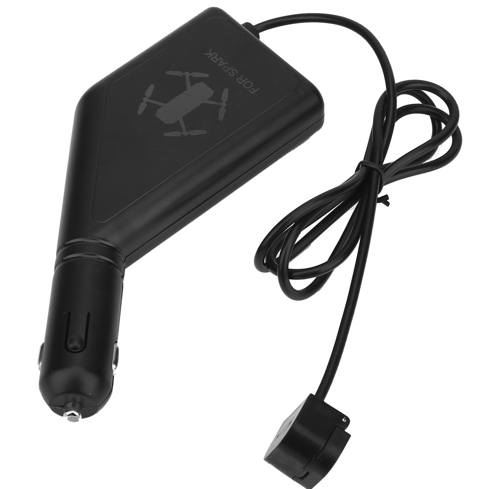 Incarcator auto pentru baterie drona Enforose, USB, compact