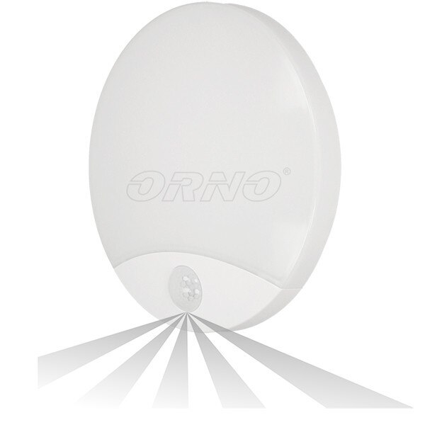 Corp de iluminat Orno OR-PL-6064WLPMR4 pentru perete/tavan, cu senzor de miscare 360 de grade inclus, LED