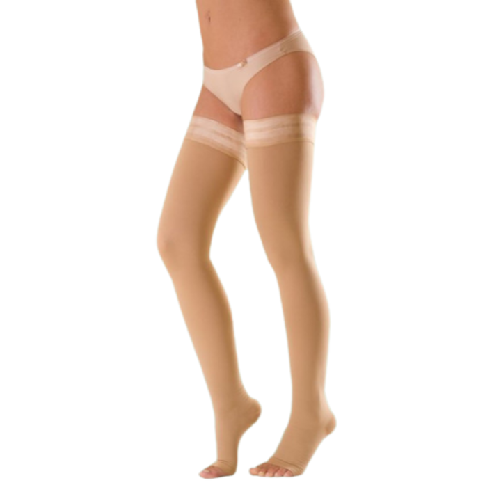 Ciorapi compresivi Elastofit AG I pana la coapsa EXTRA (DESCHIS la varf)