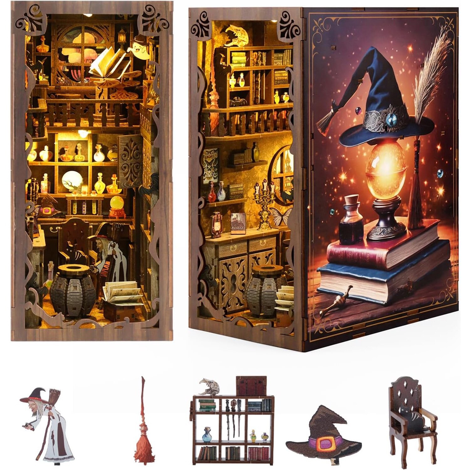 Codex of Inertia 3枚セット KnitPro - set croșete Symfonie Rose - Fir de tricotat povești