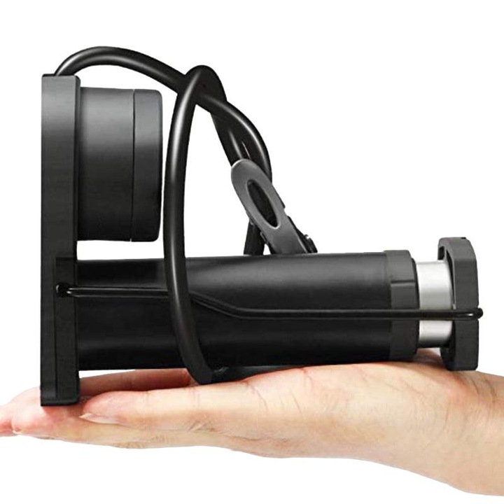 Помпа за велосипед, крачна помпа, многофункционална, от алуминиева сплав, 340гр