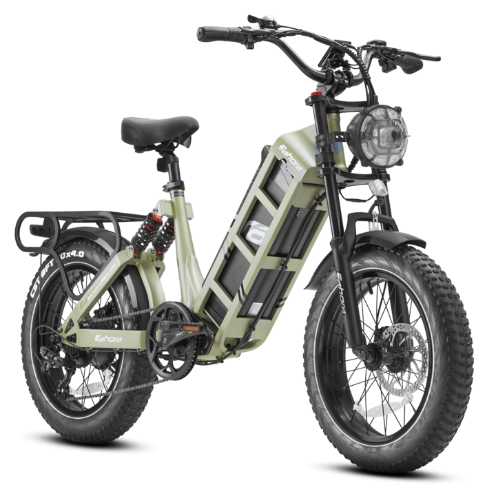 Eahora JULIET elektromos kerékpár 1000W, 48V, 60Ah, 45Km/h Zöld