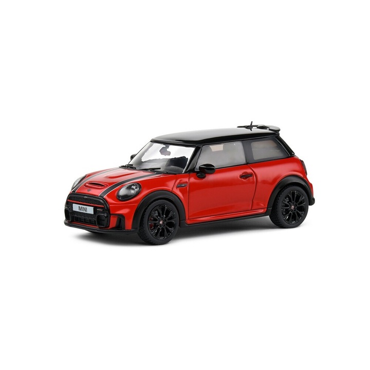 Macheta auto Mini Cooper John Works, Chilli Red, 2023, 1:43, Solido