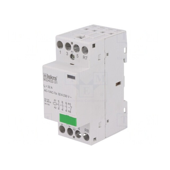 Contactor 4-polar 32A 24V NC NO x3
