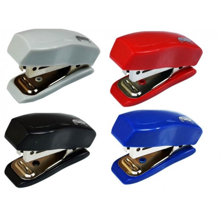 Tűzőgép, séma, 24/6 26/6, műanyag, 44x76mm, vegyes készlet