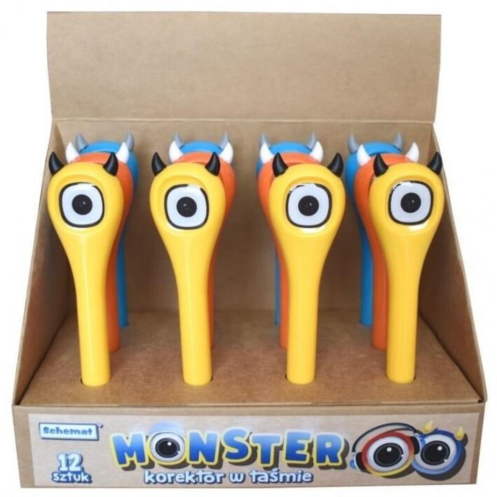 Corector banda, Schemat, set 12 bucati, Multicolor