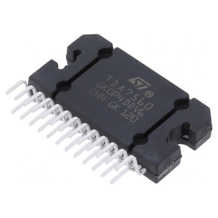 IC: amplificator audio Pies: 80W 8÷18VDC Ch: 4 Clasa amplif: AB, E-TDA7560