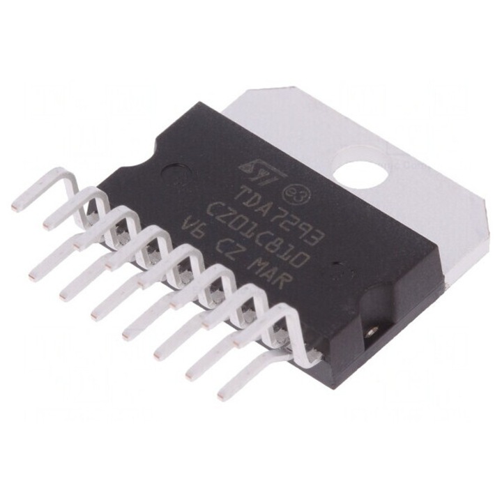 IC: amplificator audio Pies: 100W 12÷50VDC Ch: 1 MULTIWATT15 4Ω, TDA7293V