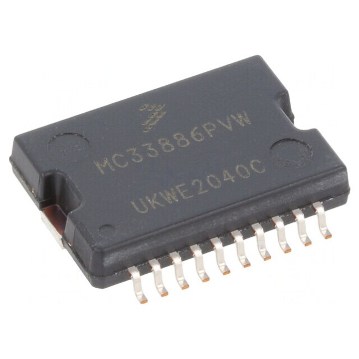 IC: driver punte H driver de motor HSOP20 5A Ch: 2 5÷40VDC, MC33886PVW
