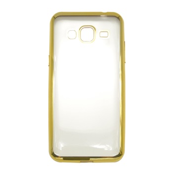 Husa silicon GreenGo Ultra Hybrid transparenta cu margini electroplacate aurii pentru Samsung Galaxy J3 (SM-J320F) (2016) Husa silicon GreenGo Ultra Hybrid transparenta cu margini electroplacate aurii pentru Samsung Galaxy J3 (SM-J320F) (2016)