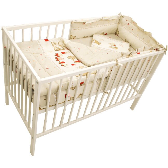 Lenjerie MyKids Teddy Toys Maro M1 4 Piese 120 cm x 60 cm, MyKids