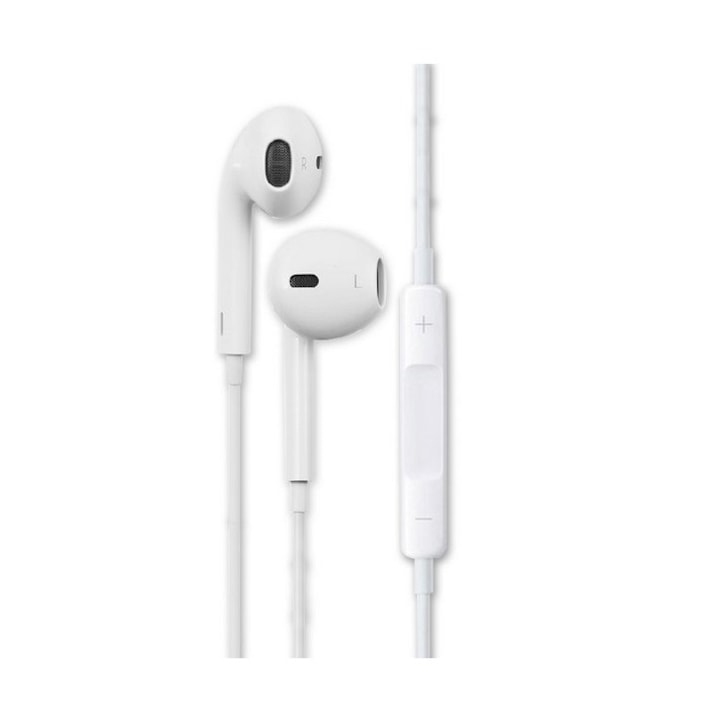 Casti In-Ear pentru Apple iPhone, Jack 3.5, Alb