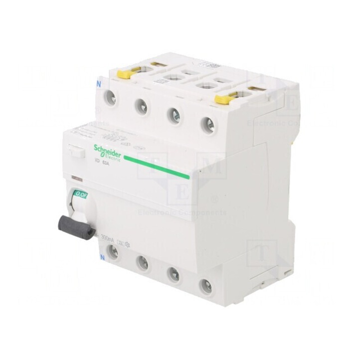 Intrerupator diferential 63A 300mA 4P 400VAC