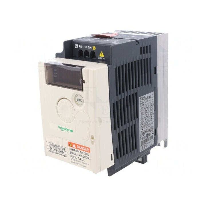 Invertor 0, 37kW 3x230VAC IP20