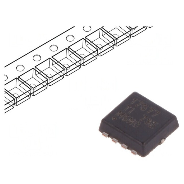 N-MOSFET Tranzistor 30V 35A 53W VSONP8 3, 3x3, 3mm