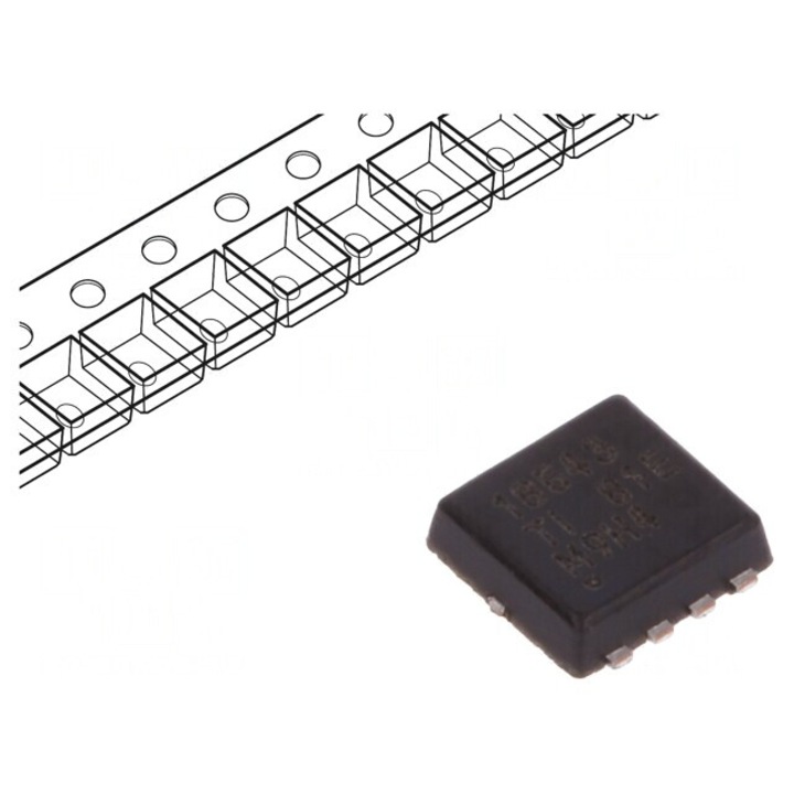 N-MOSFET Unipolar 60V 35A 66W VSONP8 3, 3x3, 3mm Tranzistor