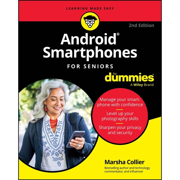 Android Smartphones For Seniors For Dummies de Marsha Collier