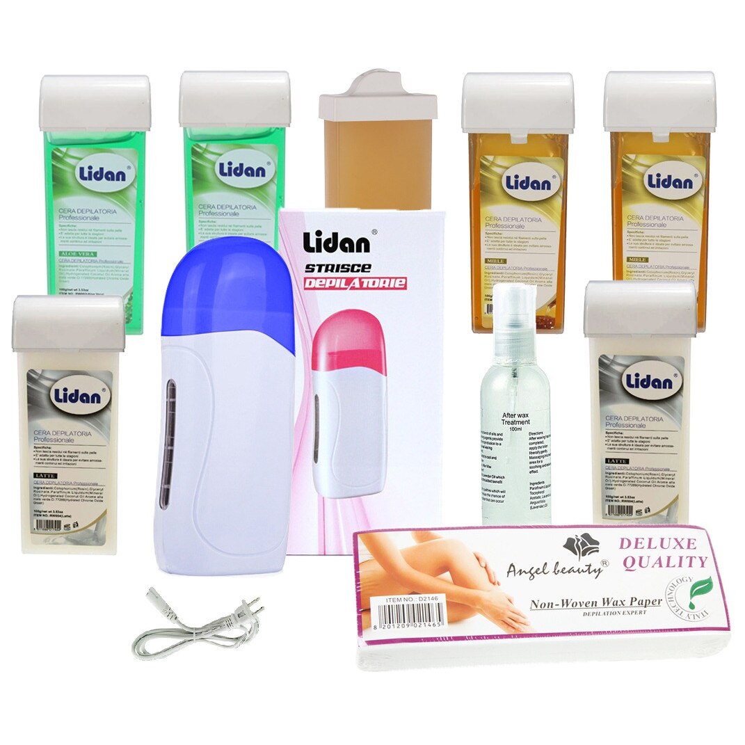 Kit Epilare Green No21 + BONUS Rezerva Ceara aplicator ingust Evo