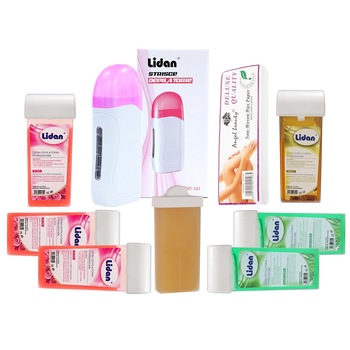 Set Epilare Pink Flavor Nr 19 + BONUS Rezerva Ceara aplicator ingust Set Epilare Pink Flavor Nr 19 + BONUS Rezerva Ceara aplicator ingust