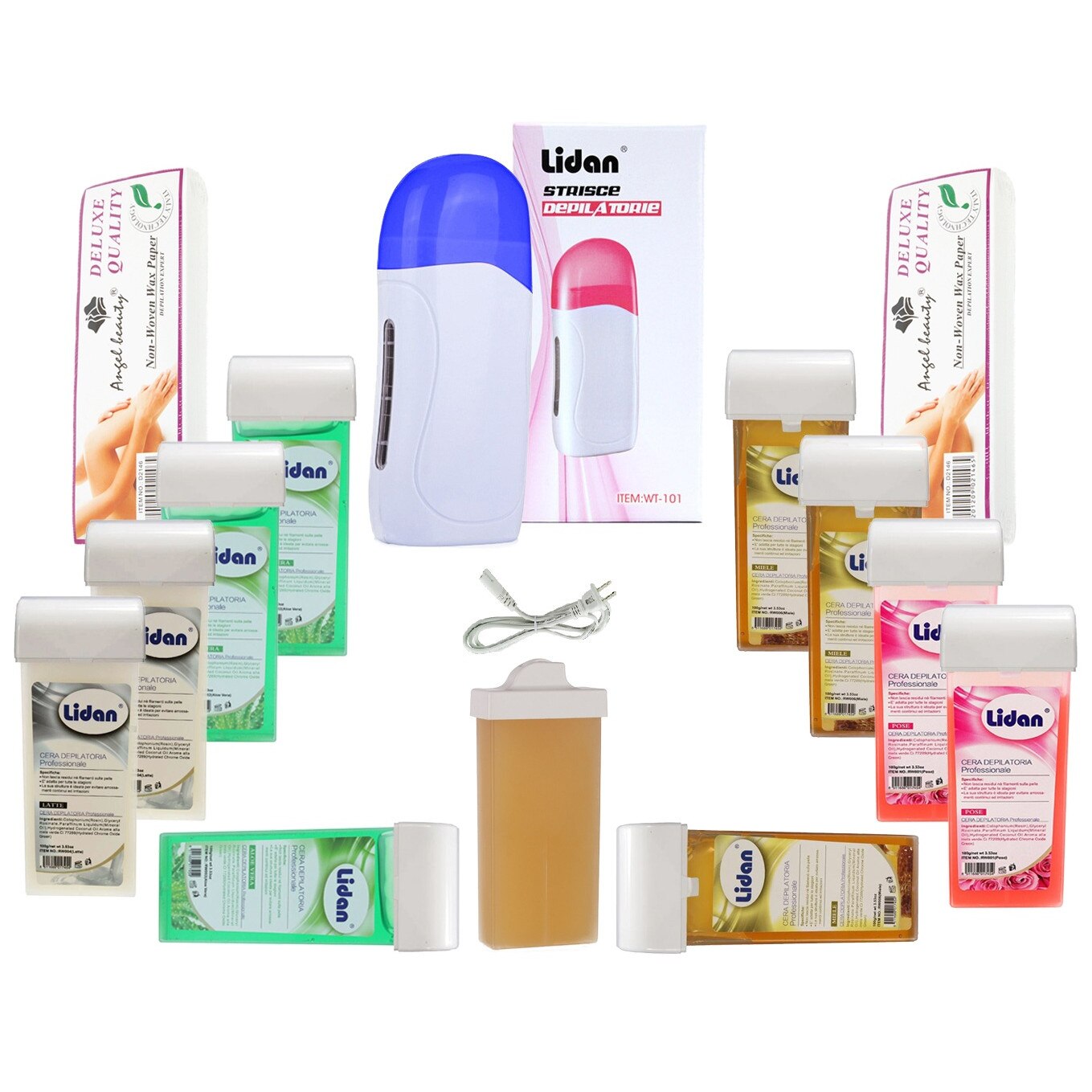 Set de Epilare No 30 Premium Flavor + BONUS Rezerva Ceara aplicator ingust