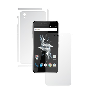 1 + 1 GRATUIT - OnePlus X - Invisible Skinz HD - Folie Protectie Siliconica Ultra-Clear pentru Ecran,Carcasa Spate si Laterale, Husa Transparenta Full Body Cover Edge to Edge de tip Skin Adeziv 1 + 1 GRATUIT - OnePlus X - Invisible Skinz HD - Folie Protectie Siliconica Ultra-Clear pentru Ecran,Carcasa Spate si Laterale, Husa Transparenta Full Body Cover Edge to Edge de tip Skin Adeziv