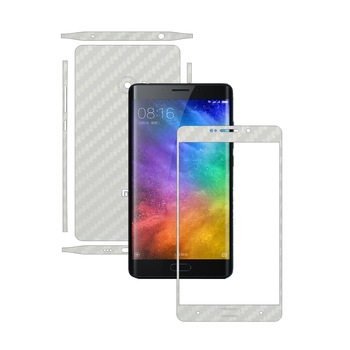Folie de protectie Carbon Skinz, Husa de tip Skin Adeziv pentru Carcasa, Carbon Alb dedicata Xiaomi Mi Note 2 Folie de protectie Carbon Skinz, Husa de tip Skin Adeziv pentru Carcasa, Carbon Alb dedicata Xiaomi Mi Note 2