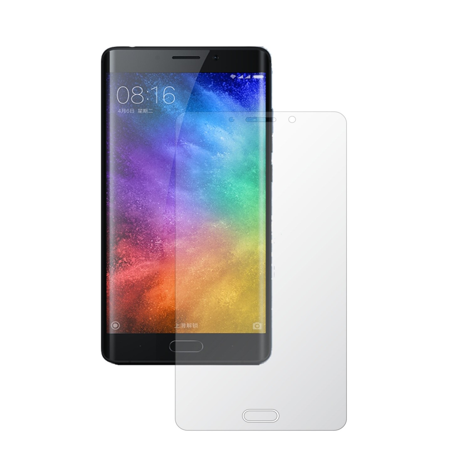 Set 2 Folii Protectie Ecran, Acoperire Totala, Adezive si Foarte Flexibile, Invisible Skinz Ultra-Clear HD pentru Xiaomi Mi Note 2