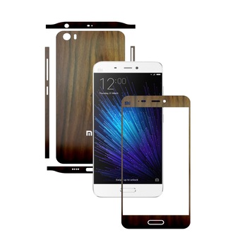 Folie de protectie Carbon Skinz, Husa de tip Skin Adeziv pentru Carcasa, Lemn Nuc Inchis dedicata Xiaomi Mi5 Folie de protectie Carbon Skinz, Husa de tip Skin Adeziv pentru Carcasa, Lemn Nuc Inchis dedicata Xiaomi Mi5