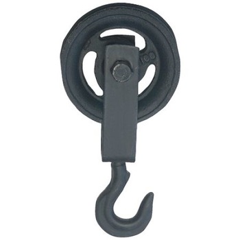 Scripete cu fulie de fonta, 100mm, 150kg Evotools Scripete cu fulie de fonta, 100mm, 150kg Evotools