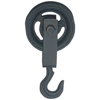 Scripete cu fulie de fonta, 140mm, 150kg Scripete cu fulie de fonta, 140mm, 150kg