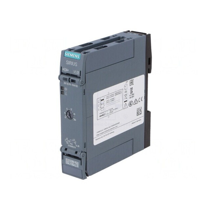 Timer 1-20s DPST-NO 250VAC 3A IP20
