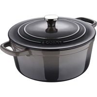 Cratita cu capac Masterpro Unique, fonta, 27cm, 5.67L