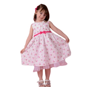 Rochie fete cu imprimeu floral roz 7 Art 18-24 luni Rochie fete cu imprimeu floral roz 7 Art 18-24 luni