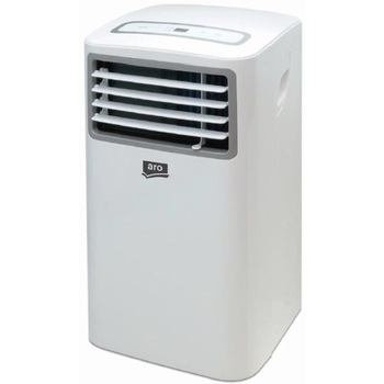 Aparat de climatizare mobil ARO , 8000 BTU, clasa A, cu telecomanda, racire, ventilatie, sleep mode, agent de racire ecologic , Culoare Alb Aparat de climatizare mobil ARO , 8000 BTU, clasa A, cu telecomanda, racire, ventilatie, sleep mode, agent de racire ecologic , Culoare Alb