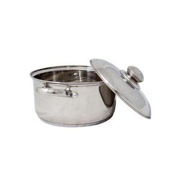 Cratita din inox cu capac , 7.5L , GRUNBERG GR1926 Cratita din inox cu capac , 7.5L , GRUNBERG GR1926