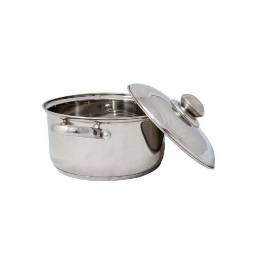 Cratita din inox cu capac , 32CM, 12L, GRUNBERG ,GR1932