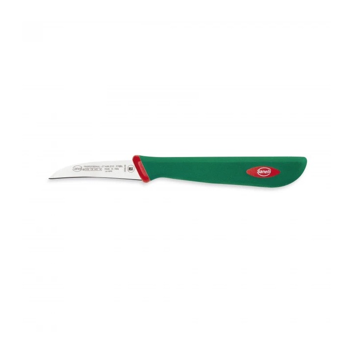 Cutit pentru curatat legume si fructe, 330606, 6cm, profesional, Sanelli